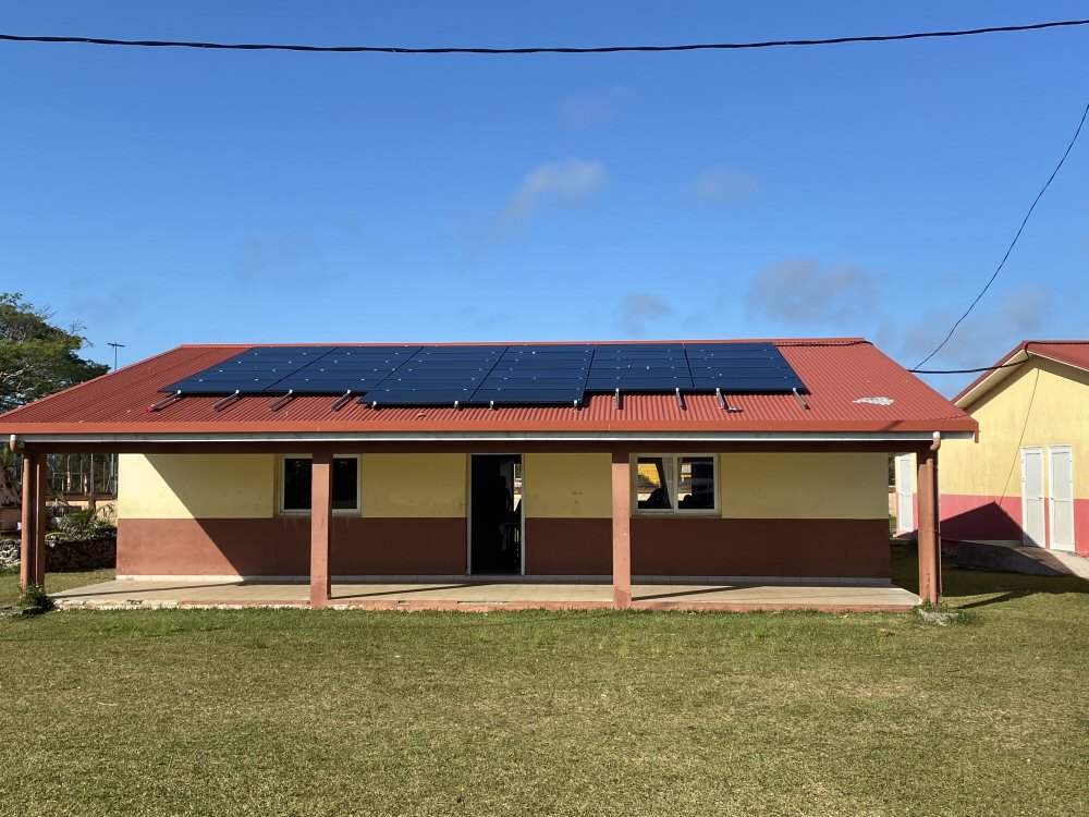 Mise en place de panneaux photovoltaïques à Havila